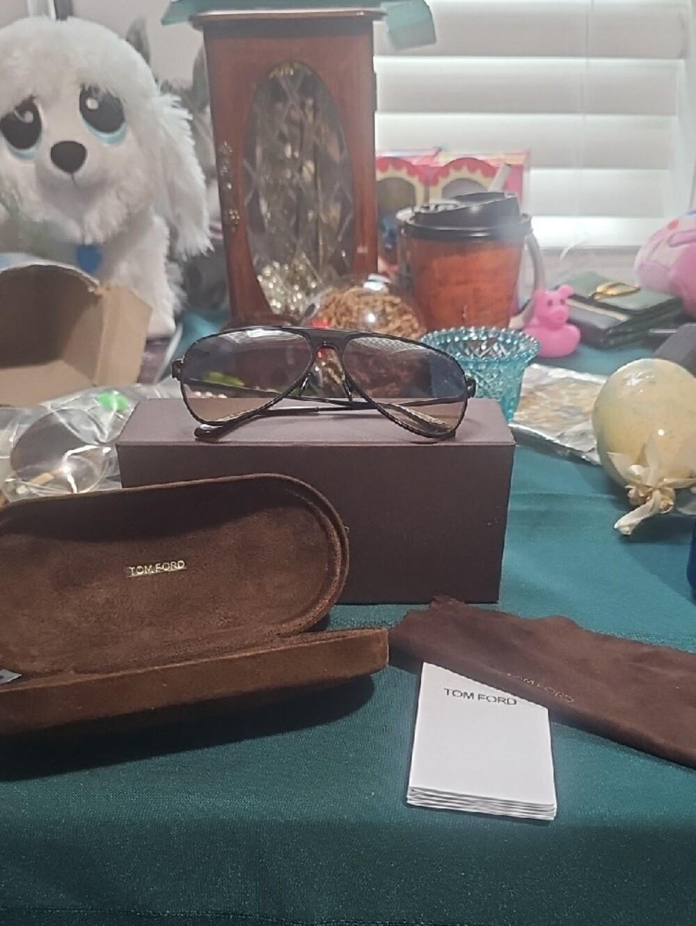 Tom Ford Guillaume Sunglasses in Black with Gradient Smoke Lenses